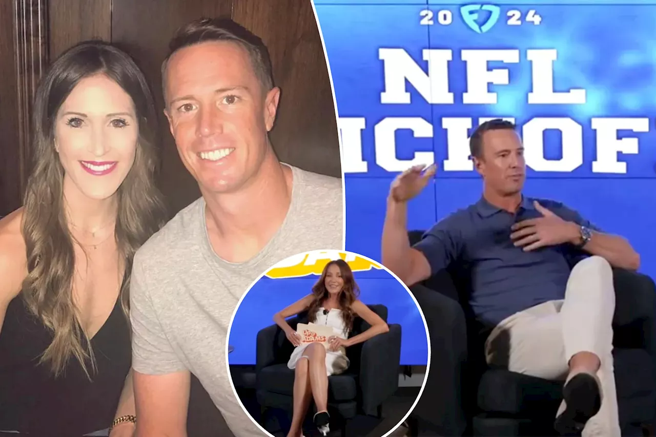 Kay Adams 'delighted' by Matt Ryan revealing his wife's NSFW texts