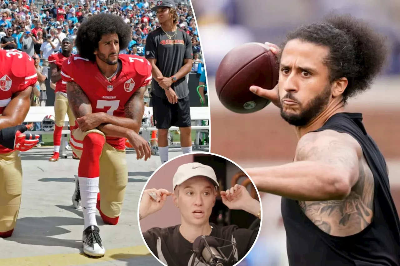 Megan Rapinoe wants Colin Kaepernick at 2028 Olympics — as US flag-bearer