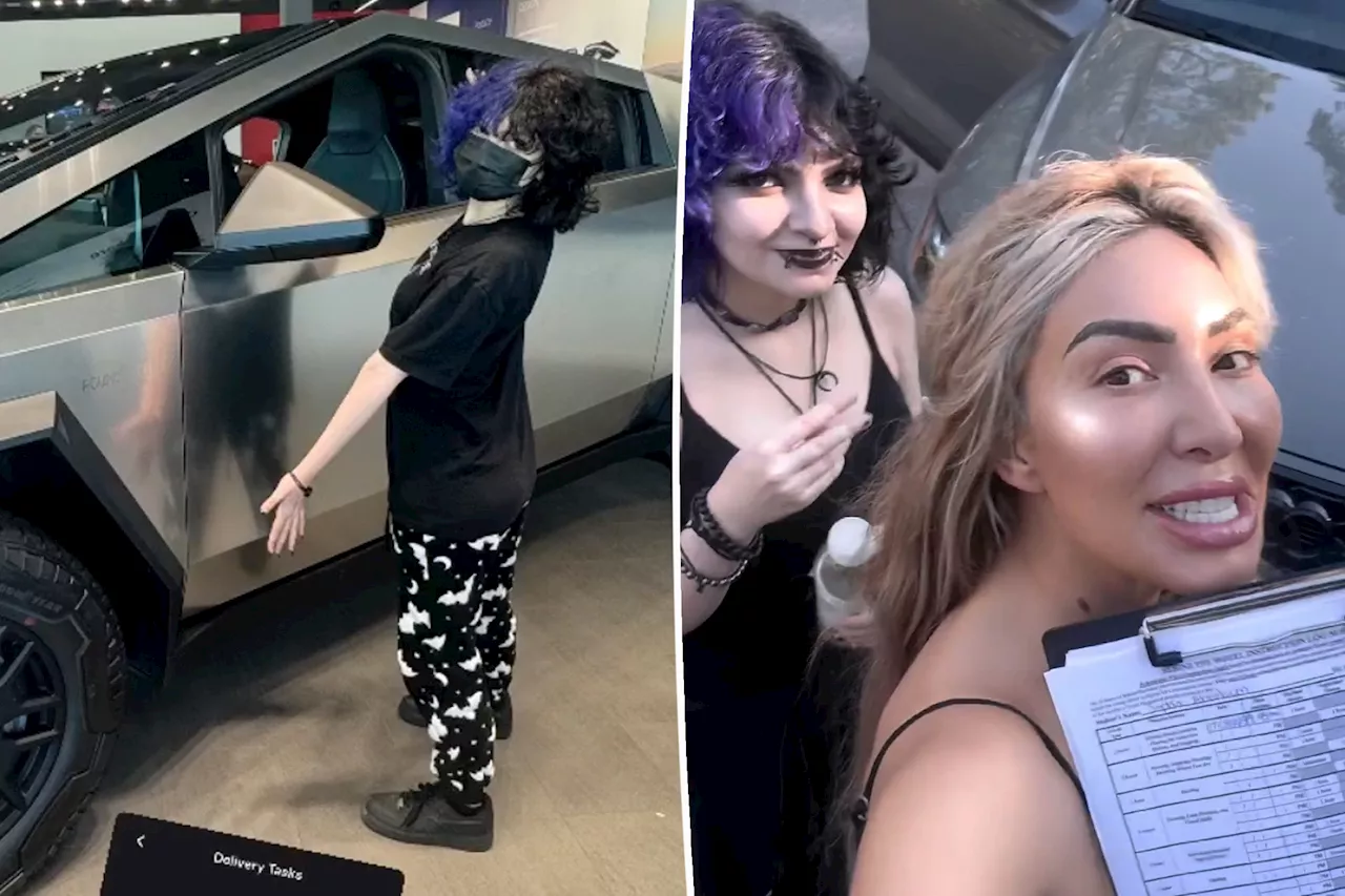 'Teen Mom' star Farrah Abraham buys daughter Sophia, 15, a Tesla Cybertruck for her first car