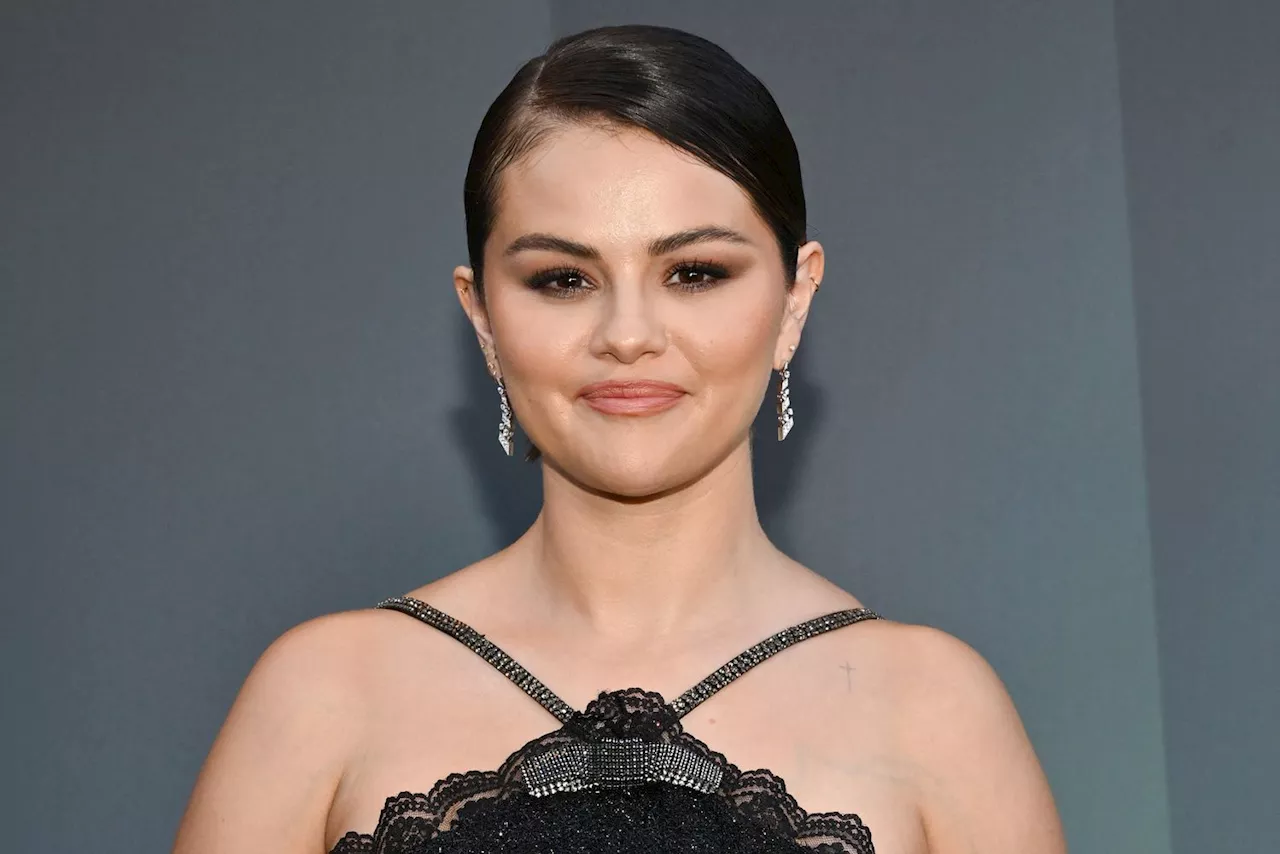 Selena Gomez Smiles Sweetly in Black Dress at Only Murders in the Building Season 4 Premiere