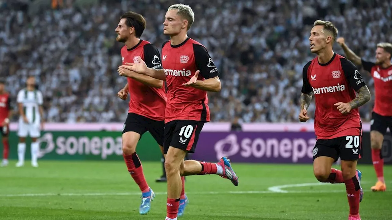 Matchwinner Florian Wirtz: Bayer Leverkusen schlägt Gladbach in der Nachspielzeit