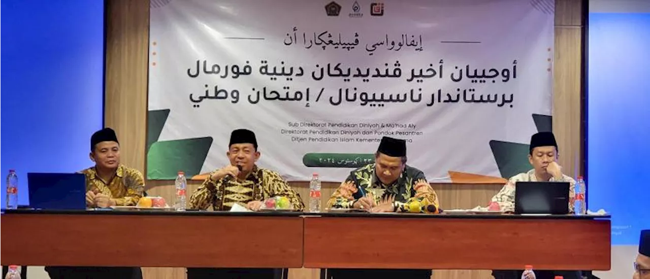 Evaluasi Imtihan Wathani Pendidikan Diniyah Formal: Perkuat Transformasi Digital