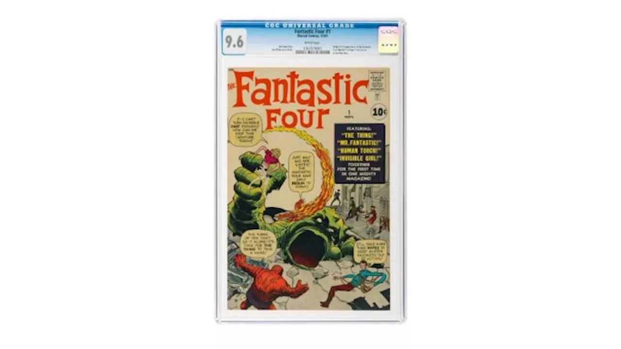 A Rare First Edition of the ‘Fantastic Four’ Comic Could Set a New Auction Record