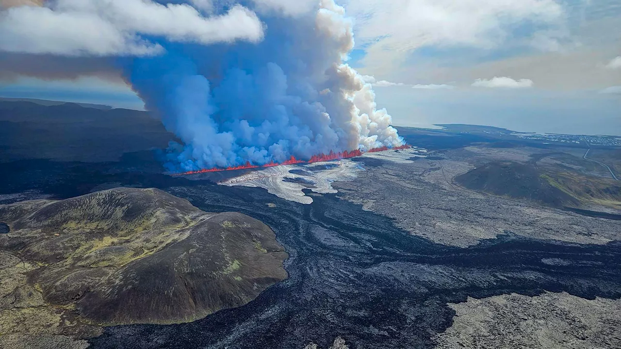 Islandia sufre una nueva erupción en la península de Reykjanes, la sexta desde diciembre