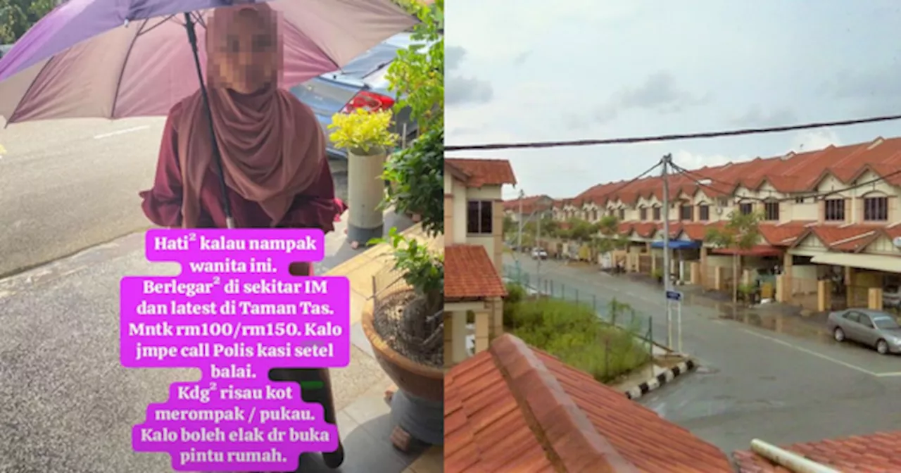 Tular Video Wanita Datang Ketuk Pintu 'Random' Rumah Penduduk