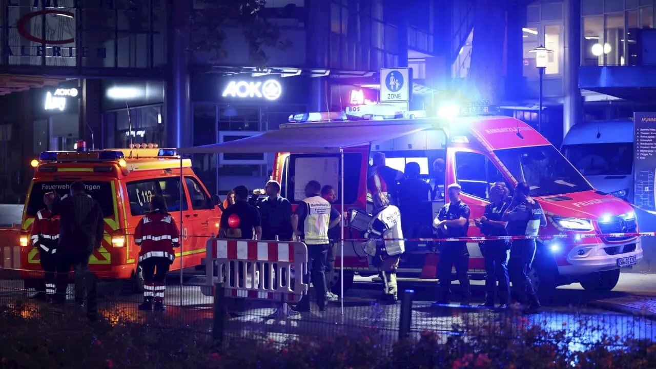 Three people killed and others seriously injured in stabbing attack at festival in Germany