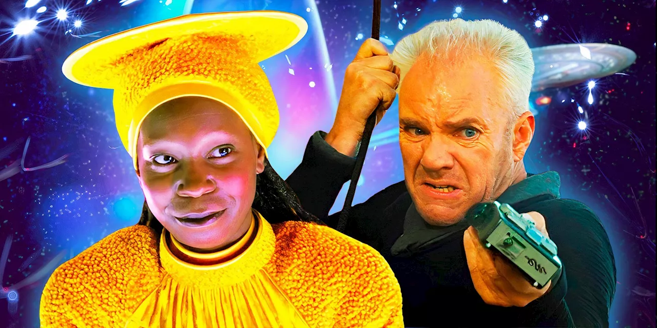 Star Trek Generations: Why Guinan Was In The Nexus But Not Malcolm McDowell’s Villain