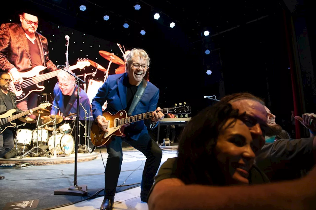 Steve Miller, after collaborating with Eminem, on tour with Journey and Def Leppard