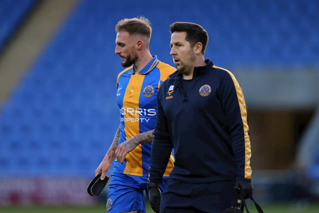 Paul Hurst delivers positive Shrewsbury Town injury news