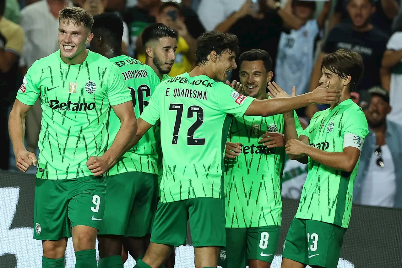 Primeira Liga: Sporting vence Farense em noite inspirada de Gyökeres