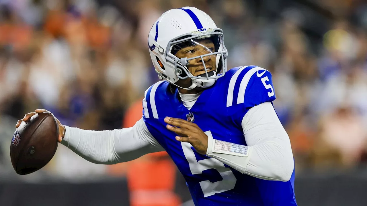 Colts' Anthony Richardson Cracked Perfect Joke in Reaction to Preseason Struggles vs.