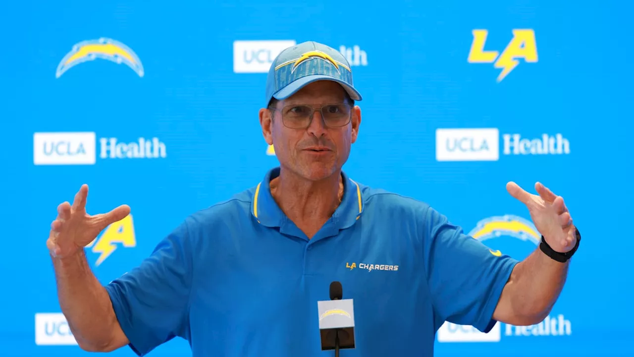 Jim Harbaugh Names Three Chargers Players Who Have Been Shining in Camp