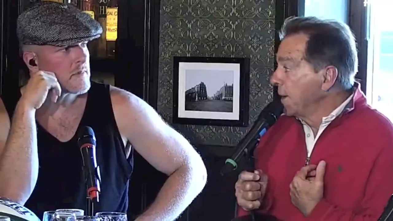 Nick Saban Gives Opinion on WVU Football During Appearance on Pat McAfee Show