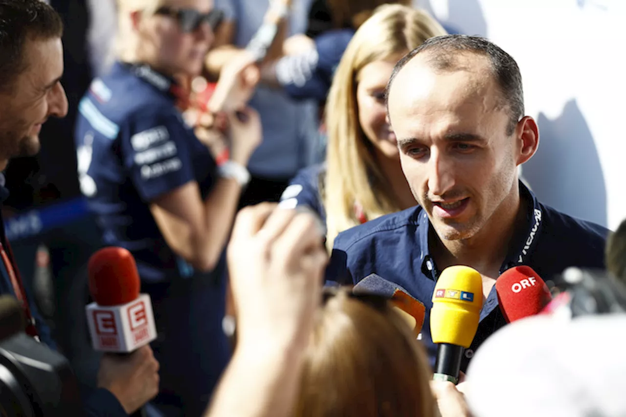 F1-Rückkehrer Kubica: «Habe realistische Ziele»