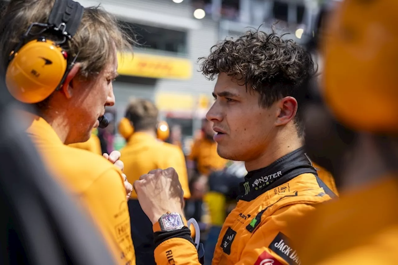 Lando Norris in Zandvoort: «Der Wind ist gefährlich»