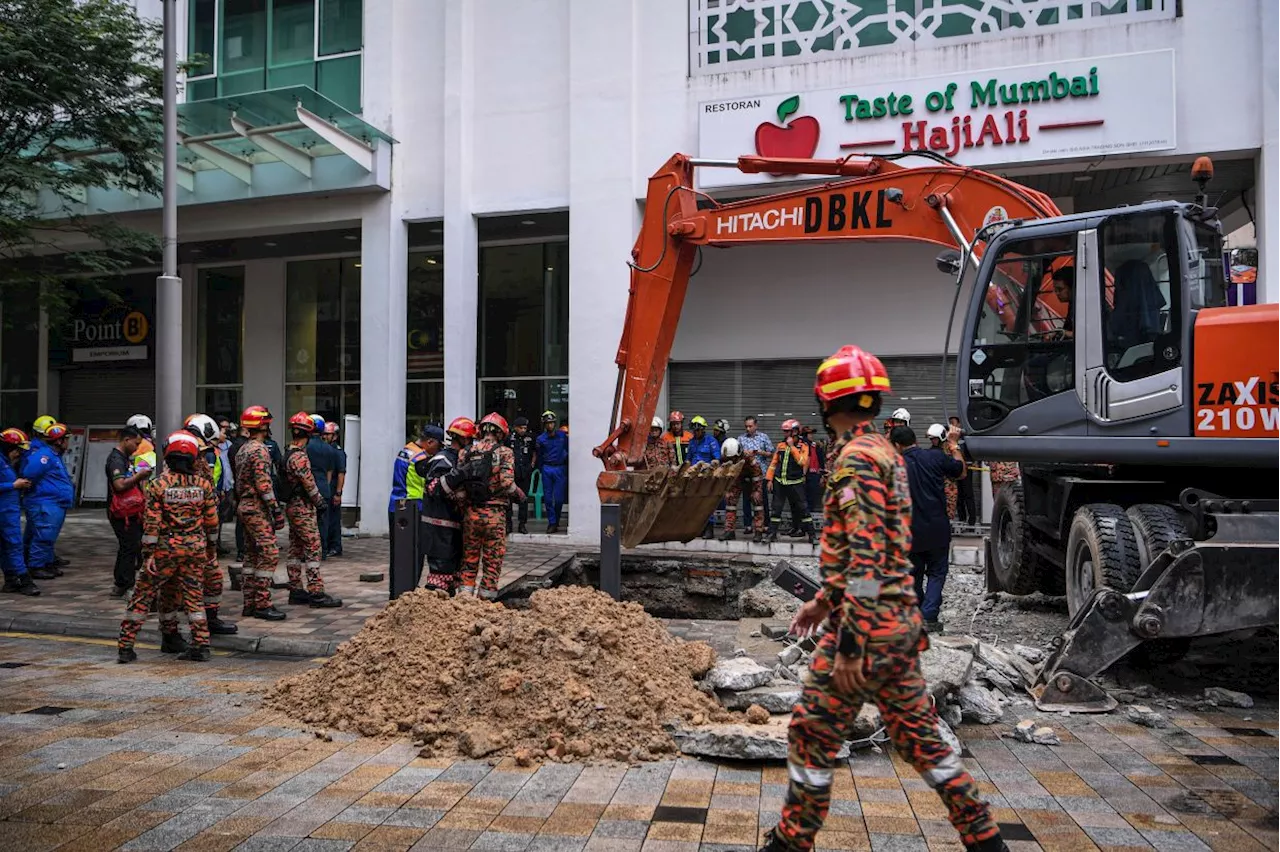 DBKL urged to check drainage, sewerage systems after Masjid India sidewalk collapse