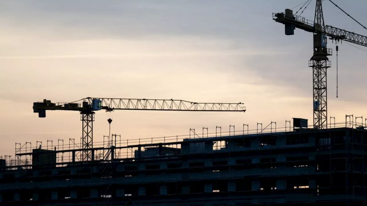 Baukonjunktur: Lage der Bauindustrie in Ostdeutschland bleibt angespannt