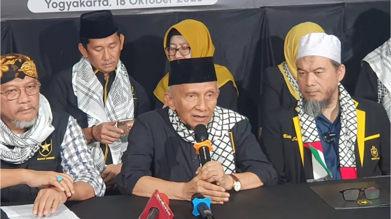 Respons Keras Amien Rais Soal Aksi Kawal Putusan MK: Jewer Rezim Zalim Dan Tolol Jokowi