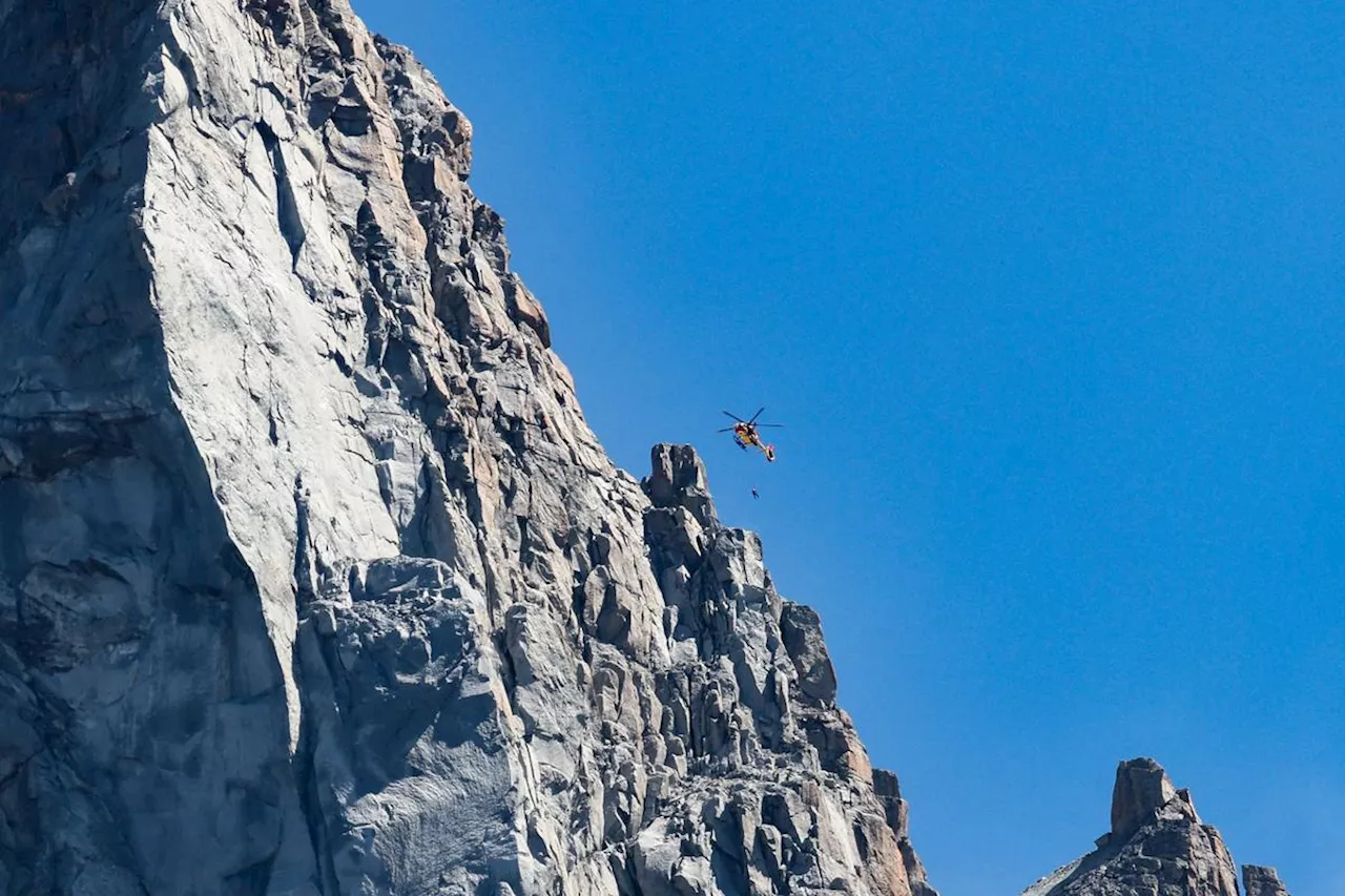 Un alpiniste mort et un autre blessé en tombant dans une crevasse sur le mont Blanc