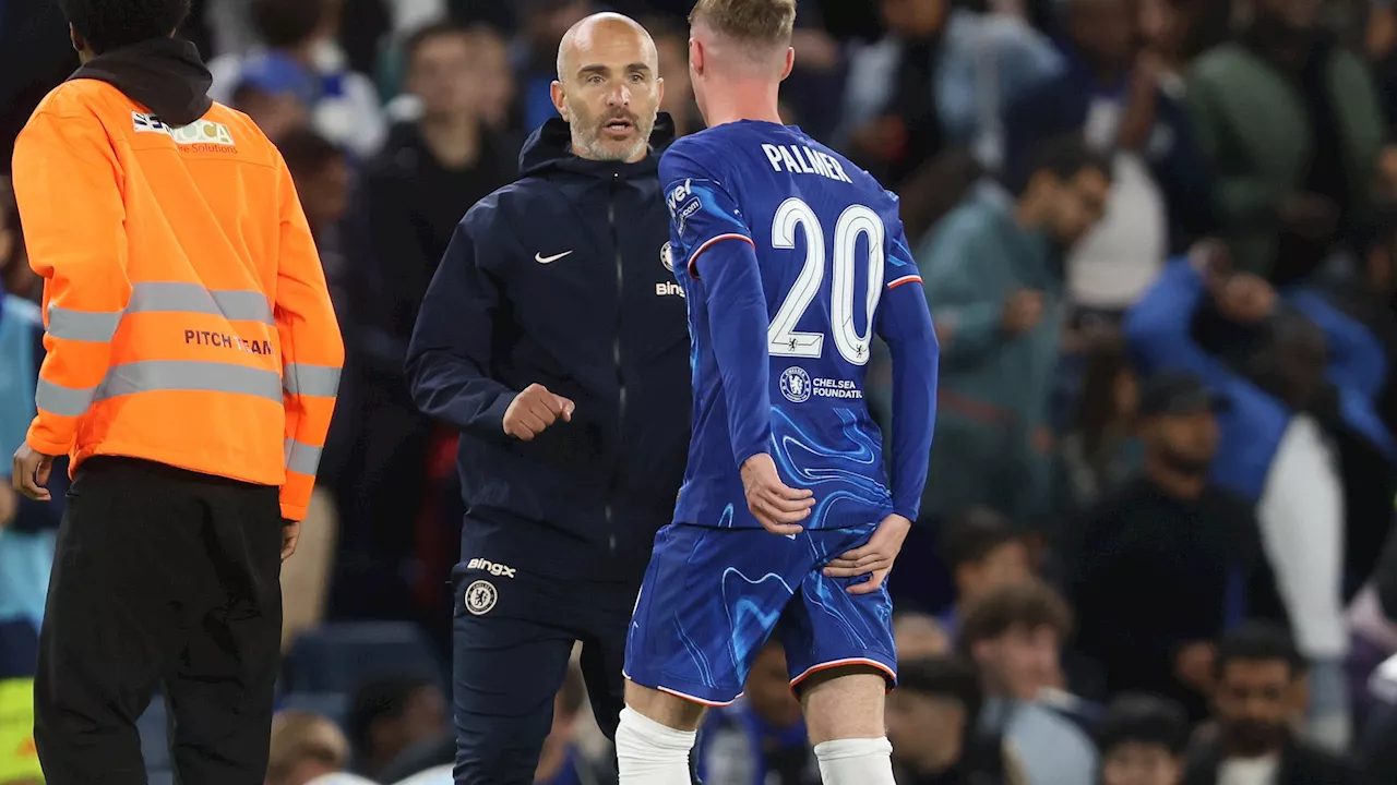 Enzo Maresca gives update on Cole Palmer after Chelsea talisman is spotted limping off pitch...