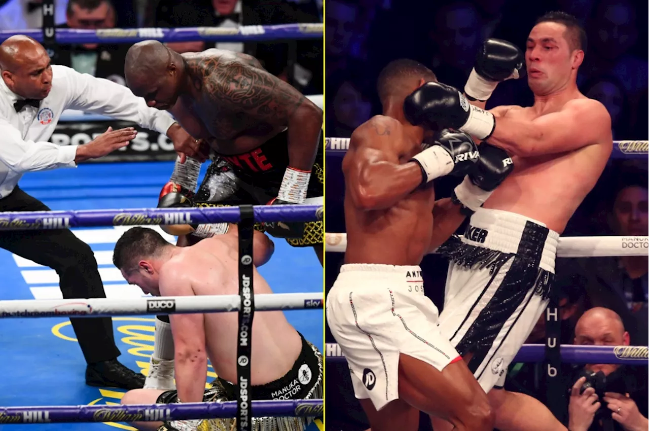 I fought Anthony Joshua and Dillian Whyte, but ‘Destroyer’ hit me so hard he left me deaf in one ear...