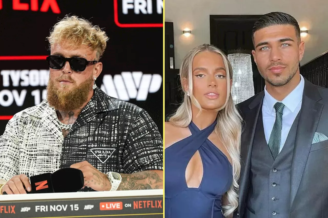 Jake Paul aims dig at Tommy Fury in first comments about Molly-Mae Hague break-up...