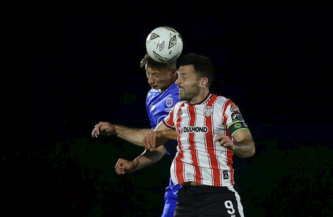 Derry City to top after battling win over Waterford