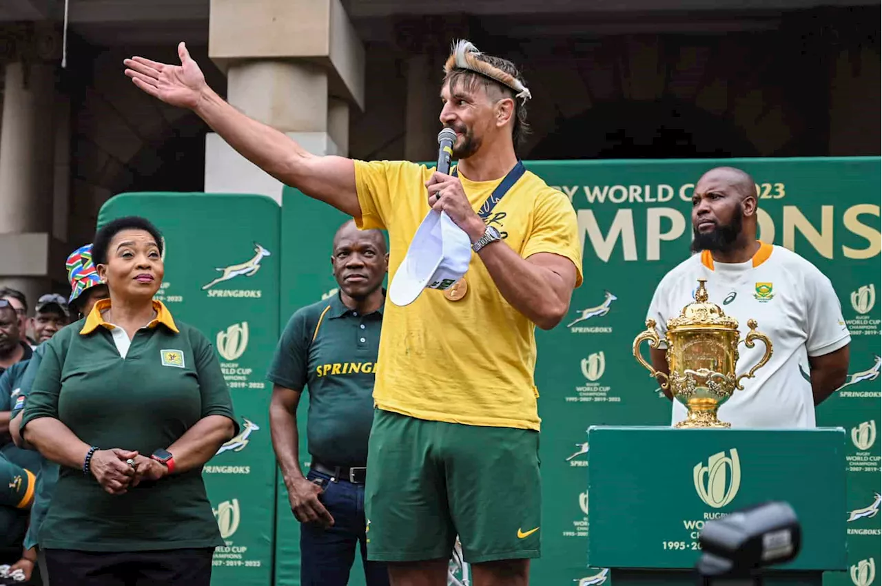 Eben Etzebeth’s antics show he’s like us