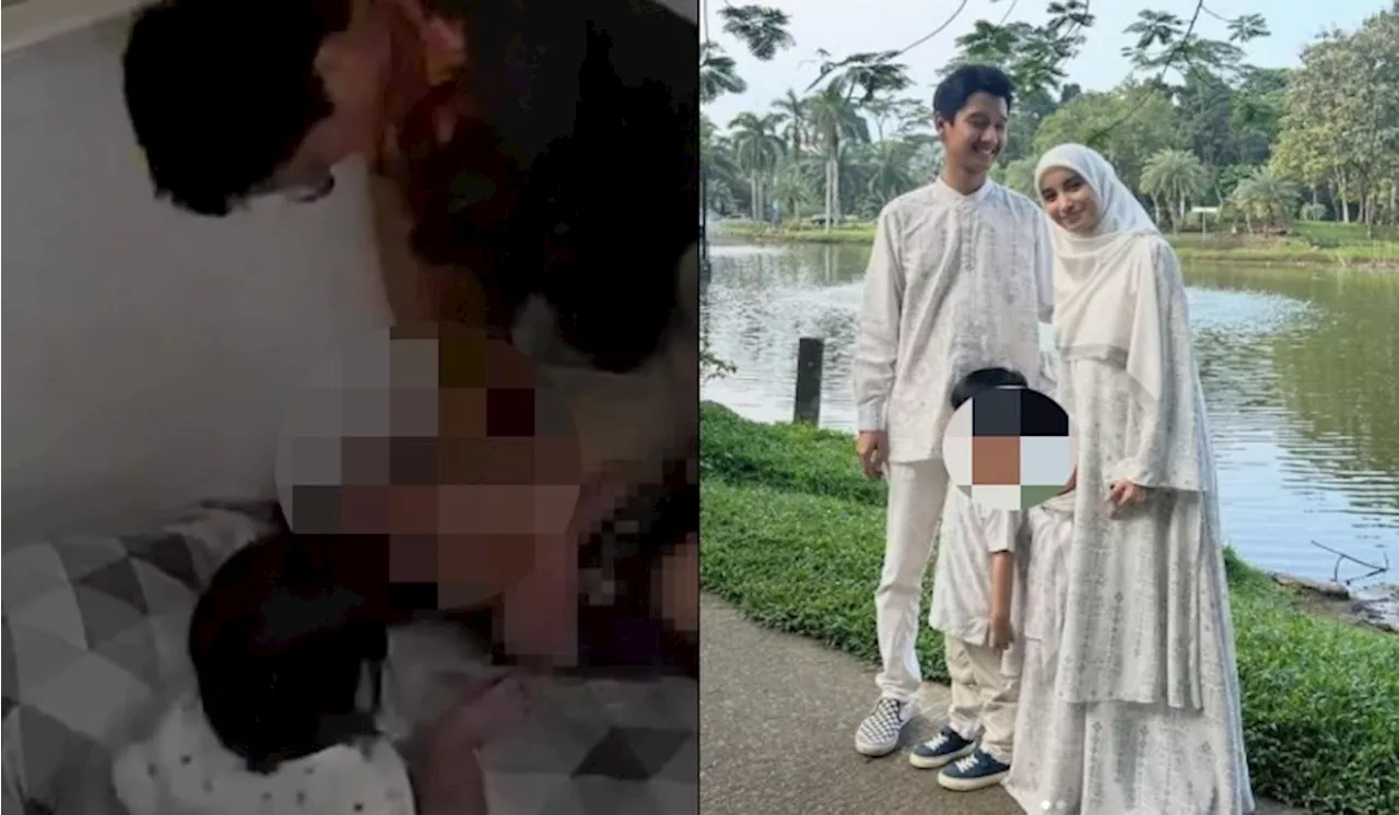 Shocking CCTV Footage: Indonesian Influencer Cut Intan Nabila Allegedly Beaten By Husband In Front Of Child