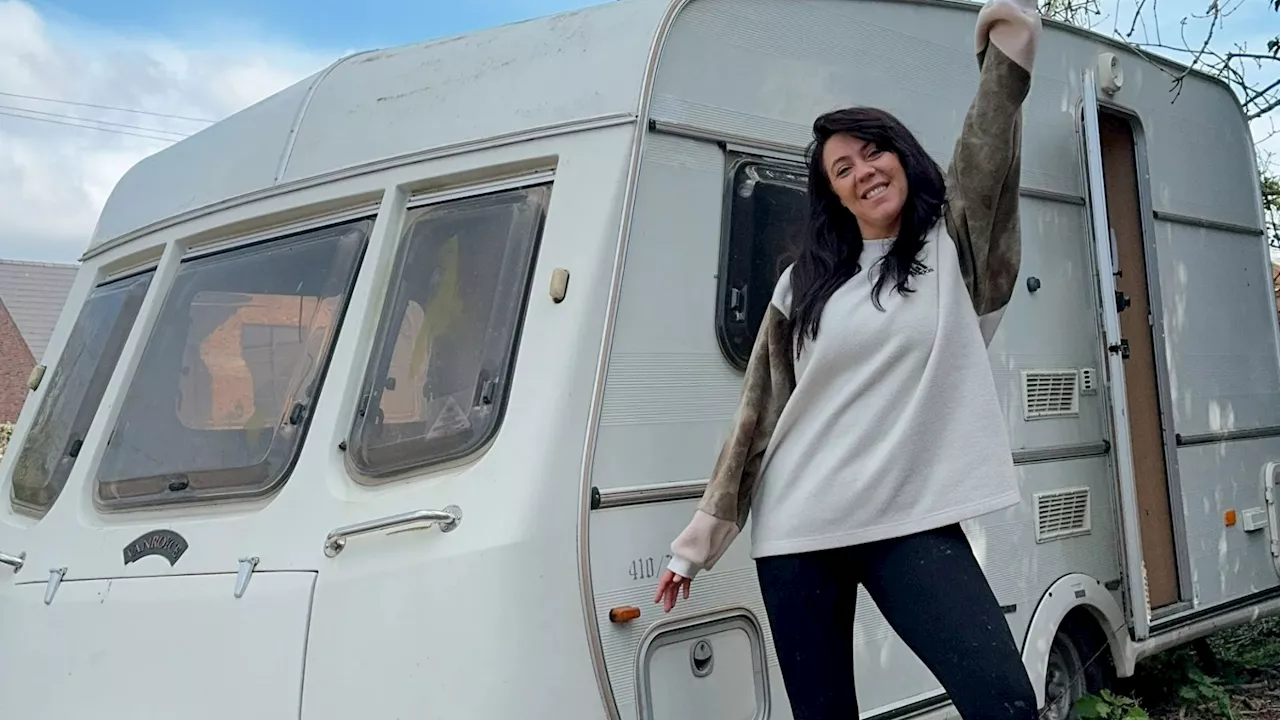 I picked up mouldy caravan for £500 – now I’ve transformed it into my dream home using bargains from The Ra...