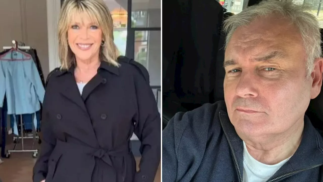 Ruth Langsford still wearing wedding ring as she flashes sparkler while two months after Eamonn Holmes...