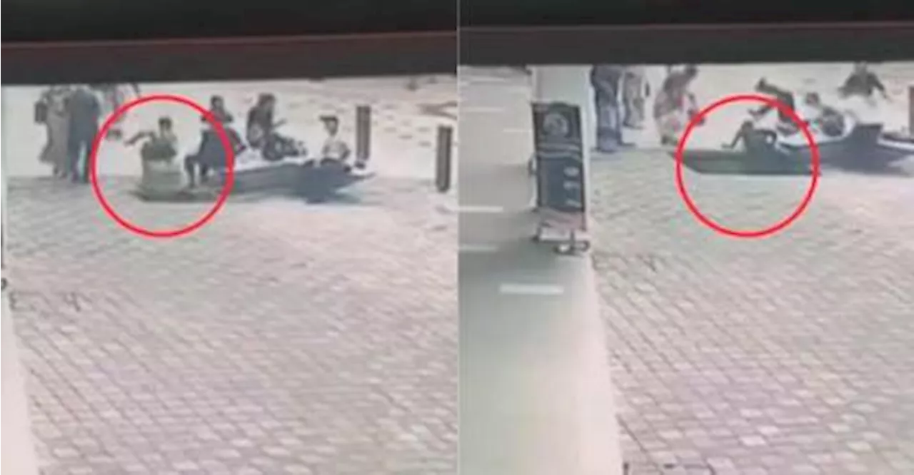 CCTV footage showed sinkhole victim in KL walking prior to being swallowed