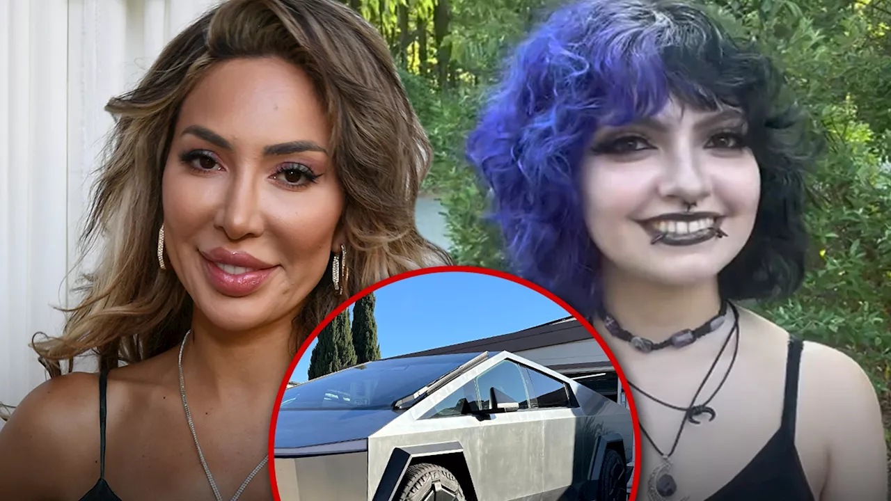 Farrah Abraham Buys Daughter Tesla Cybertruck for First Car