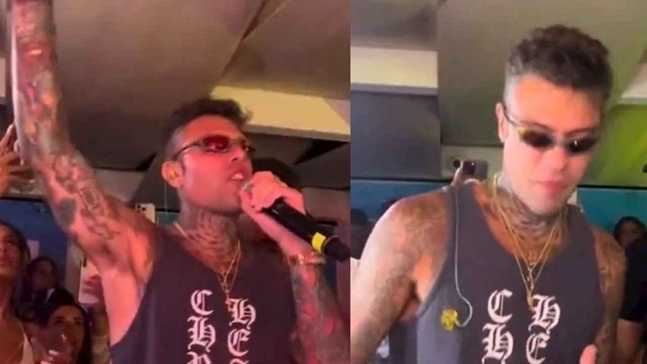 Fedez, stoccata a Chiara Ferragni in una canzone ma lui sbotta: "Non l'ho scritta io"