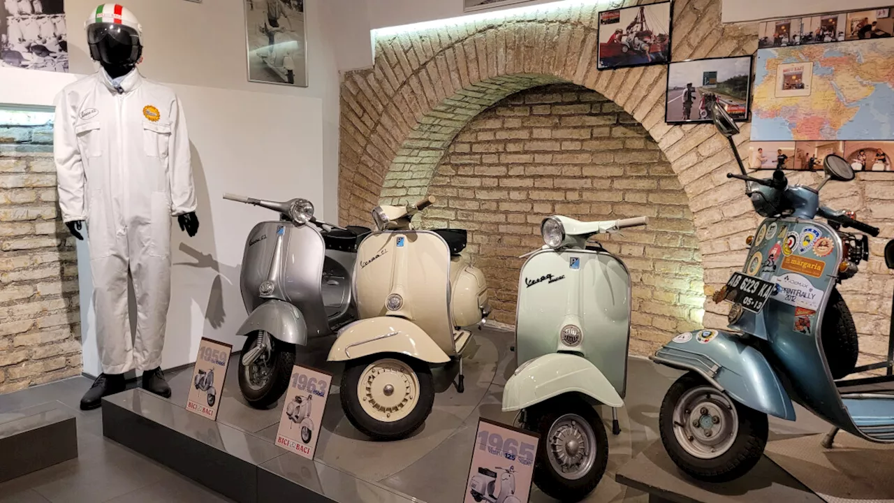 When in Rome, you should definitely visit the Vespa Museum