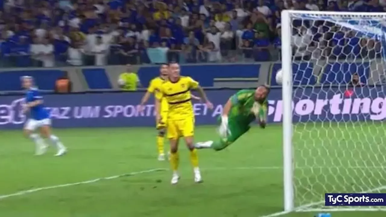 Las bolas que paralizaron los corazones xeneizes en el final de Cruzeiro vs. Boca