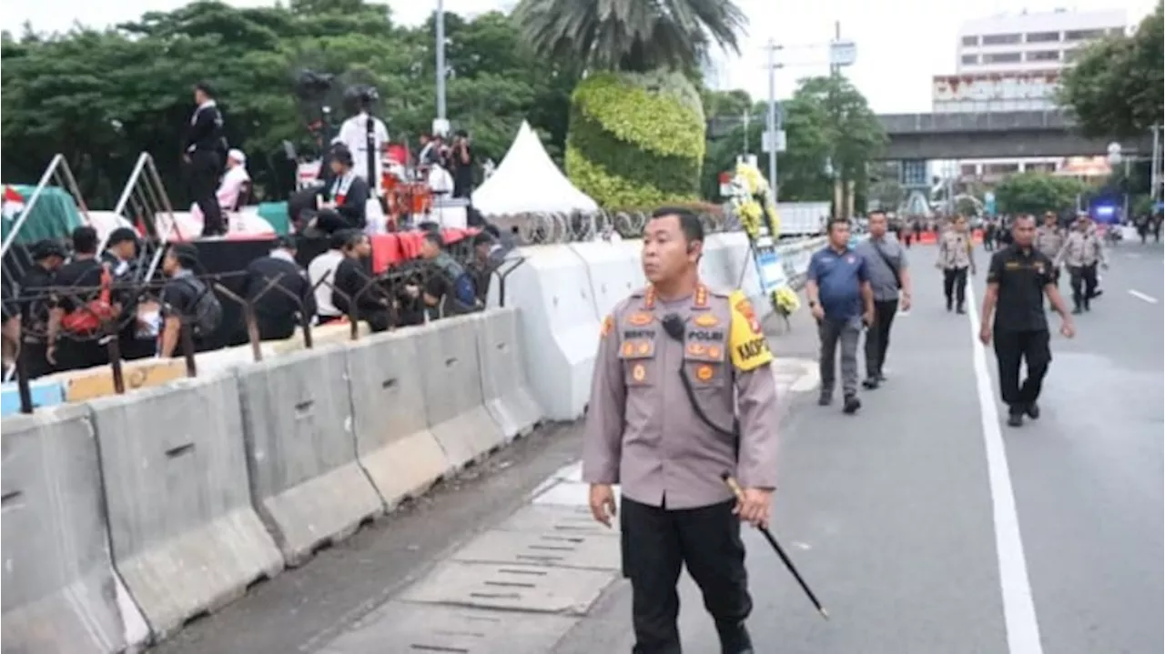 Antisipasi Aksi Lanjutan, Polisi Kerahkan 3.719 Personel Jaga Kawasan Gedung DPR