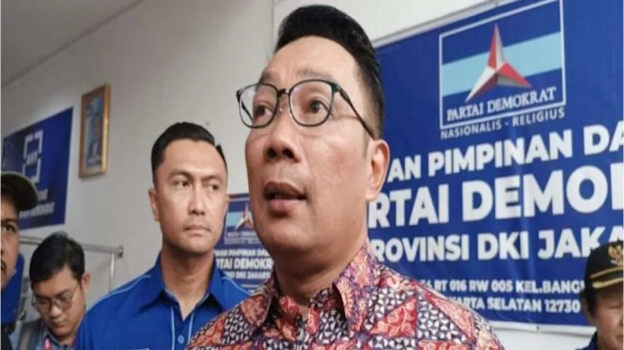 Ridwan Kamil Sebut Tak Takut Lawan Kompetitor di Pilkada Jakarta: Semua Juga Manusia