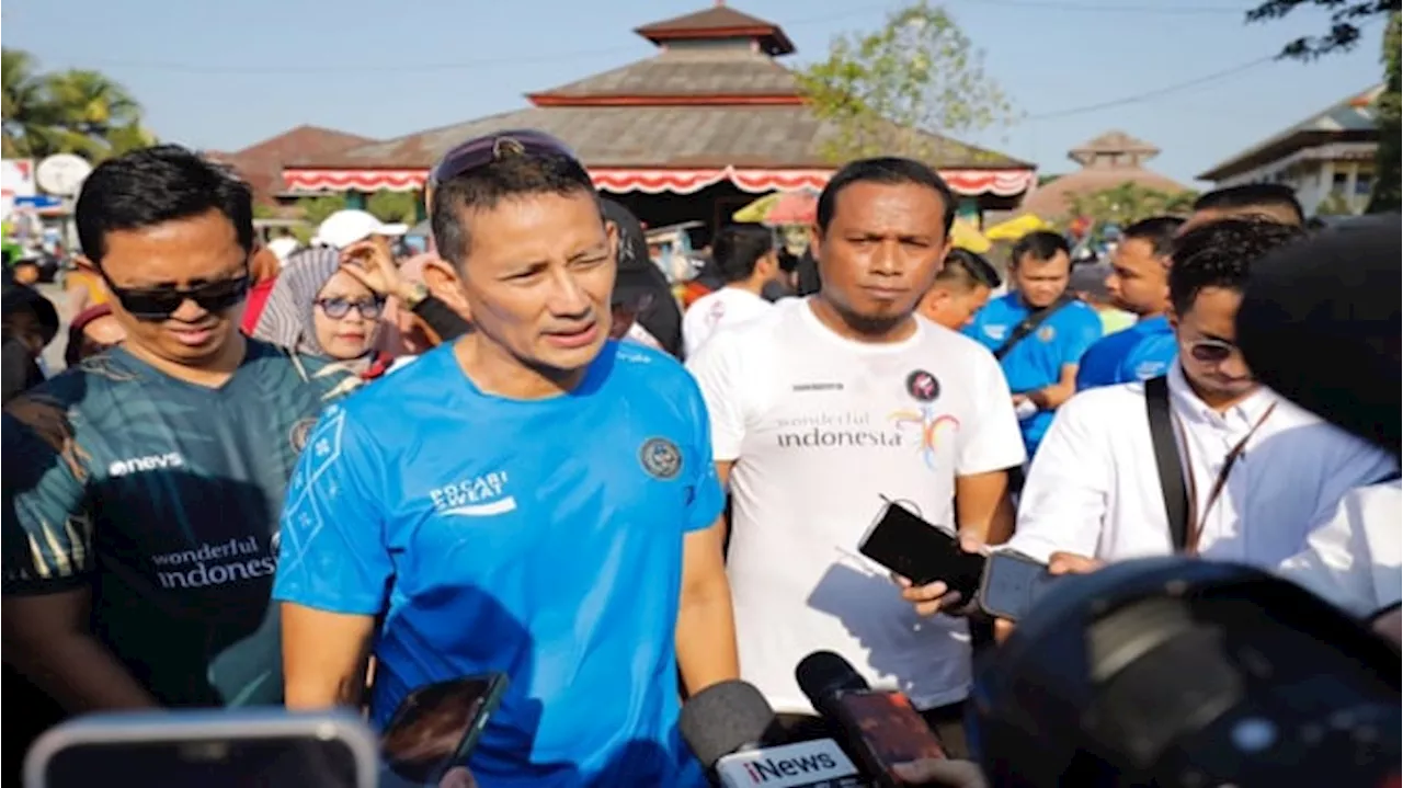 Sandiaga Uno Pengin Lomba Lari di Indonesia Setara World Major Marathon di Tokyo