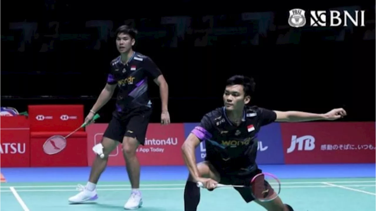 Tebas China, Fikri/Daniel Melesat ke Semifinal Japan Open 2024