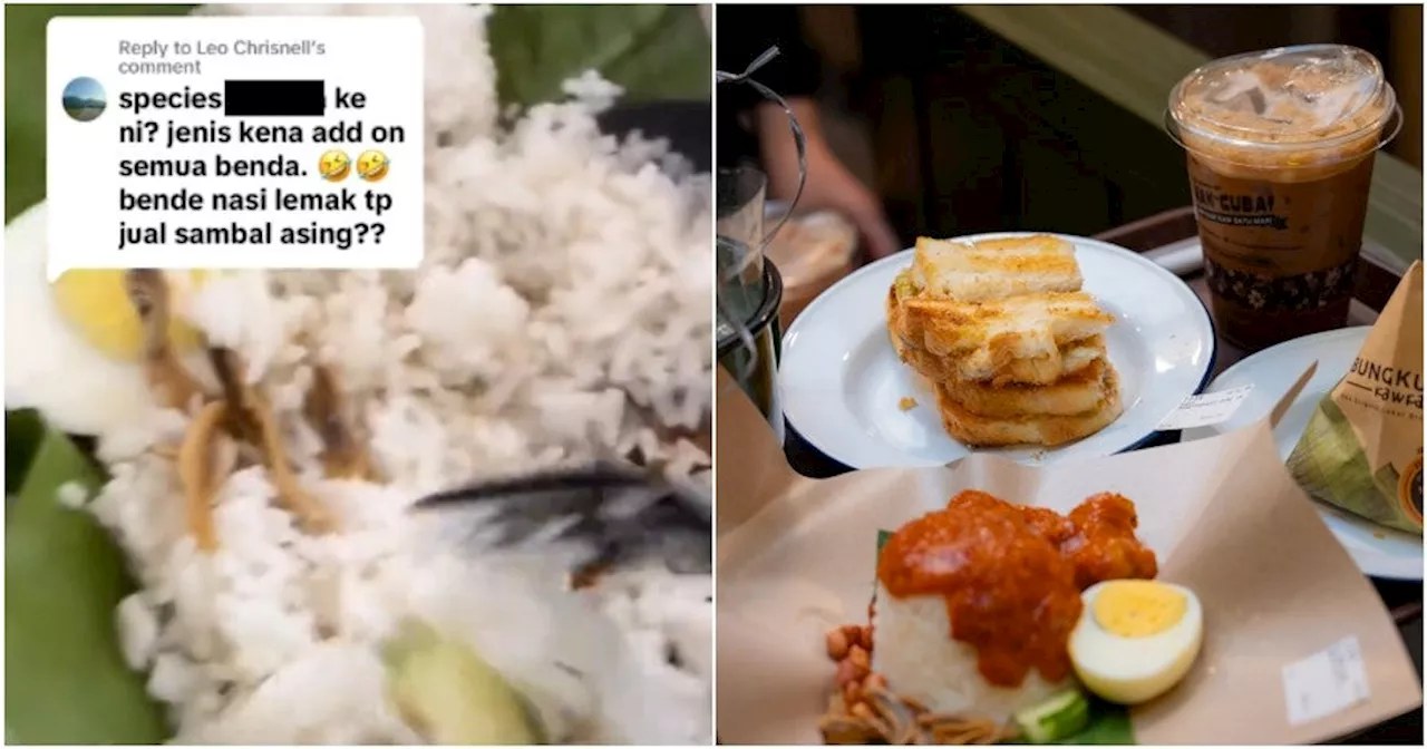 Bungkus Kaw Kaw Responds After Video of Local Chef Criticising Their 'Naked Nasi Lemak' Goes Viral