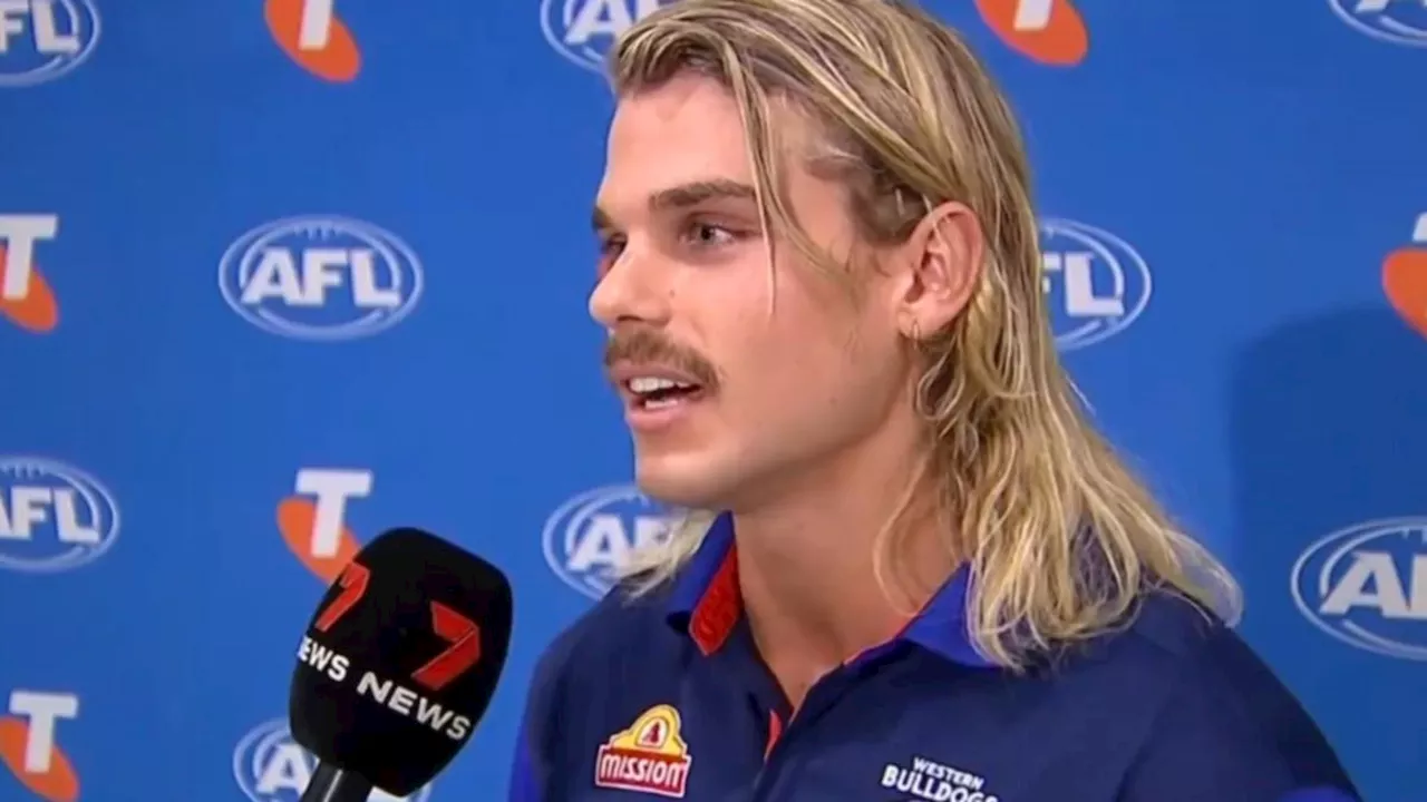 Bailey Smith’s key admission in first TV interview since ACL injury as AFL contract call looms