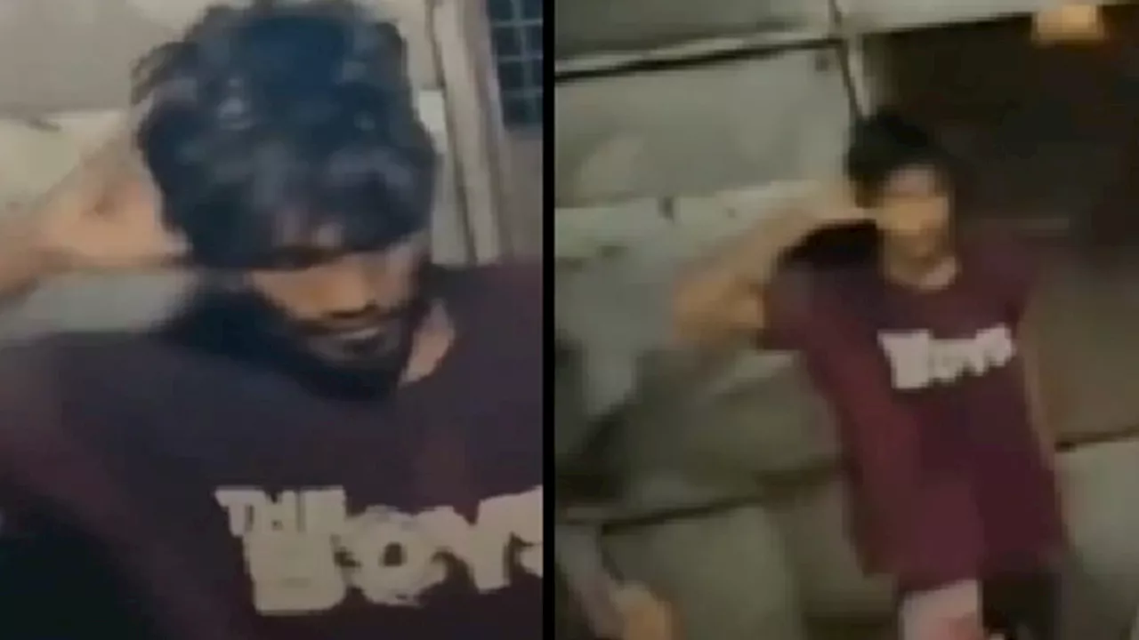 चेन स्नैचिंग की ऐसी सजा! भीड़ ने चोर को पकड़ा और लगवाए ठुमके, VIDEO