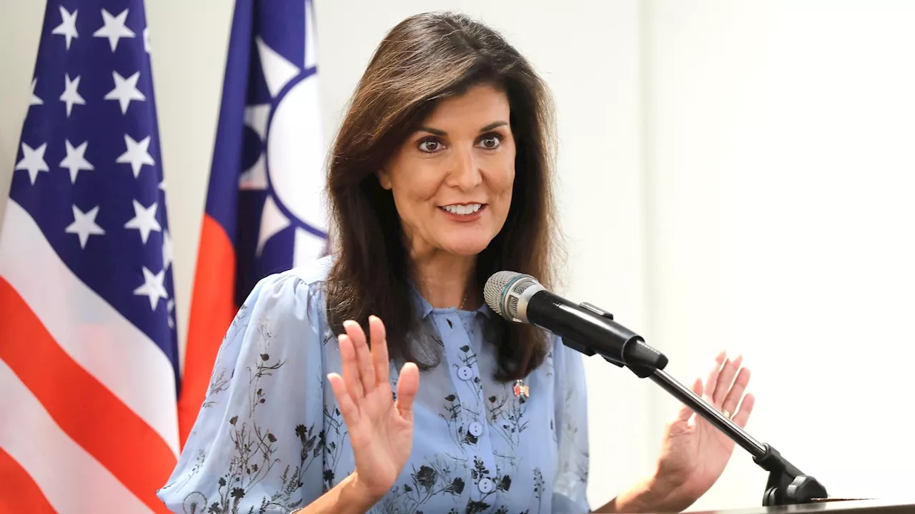 In Taiwan, Haley calls on GOP to stand with allies, expresses support for Trump