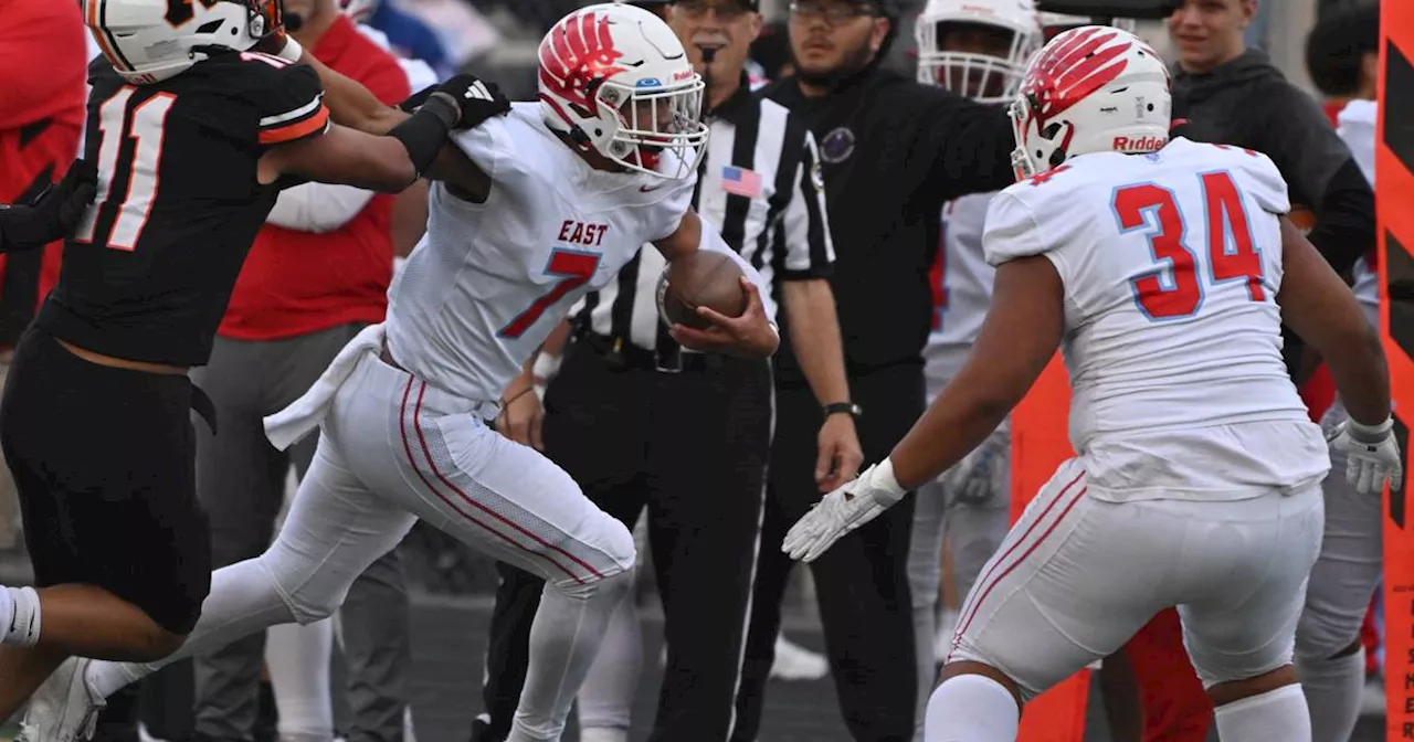 East High football erases double-digit deficit to hand loss to reigning state champ West Anchorage