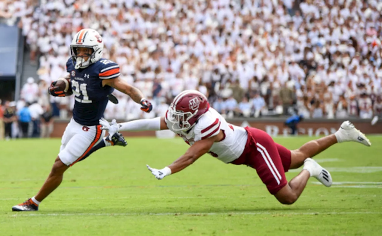 Auburn running back Brian Battie released from hospital after May shooting