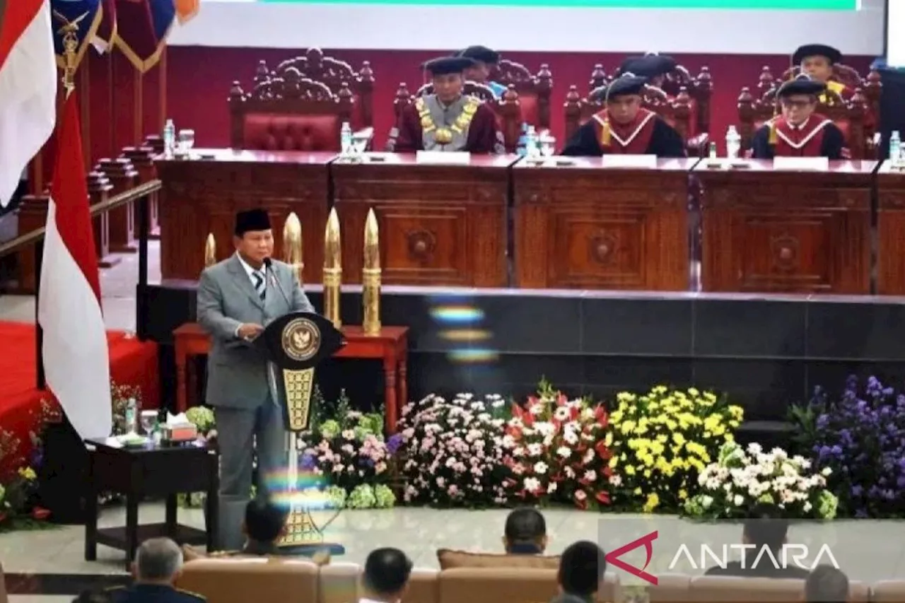 Prabowo: Unhan terapkan standar universitas terbaik dunia