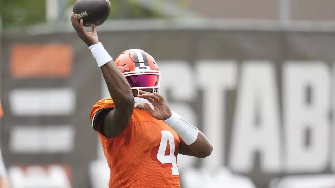 Browns QB Deshaun Watson sits out preseason finale after dealing with sore arm earlier in week