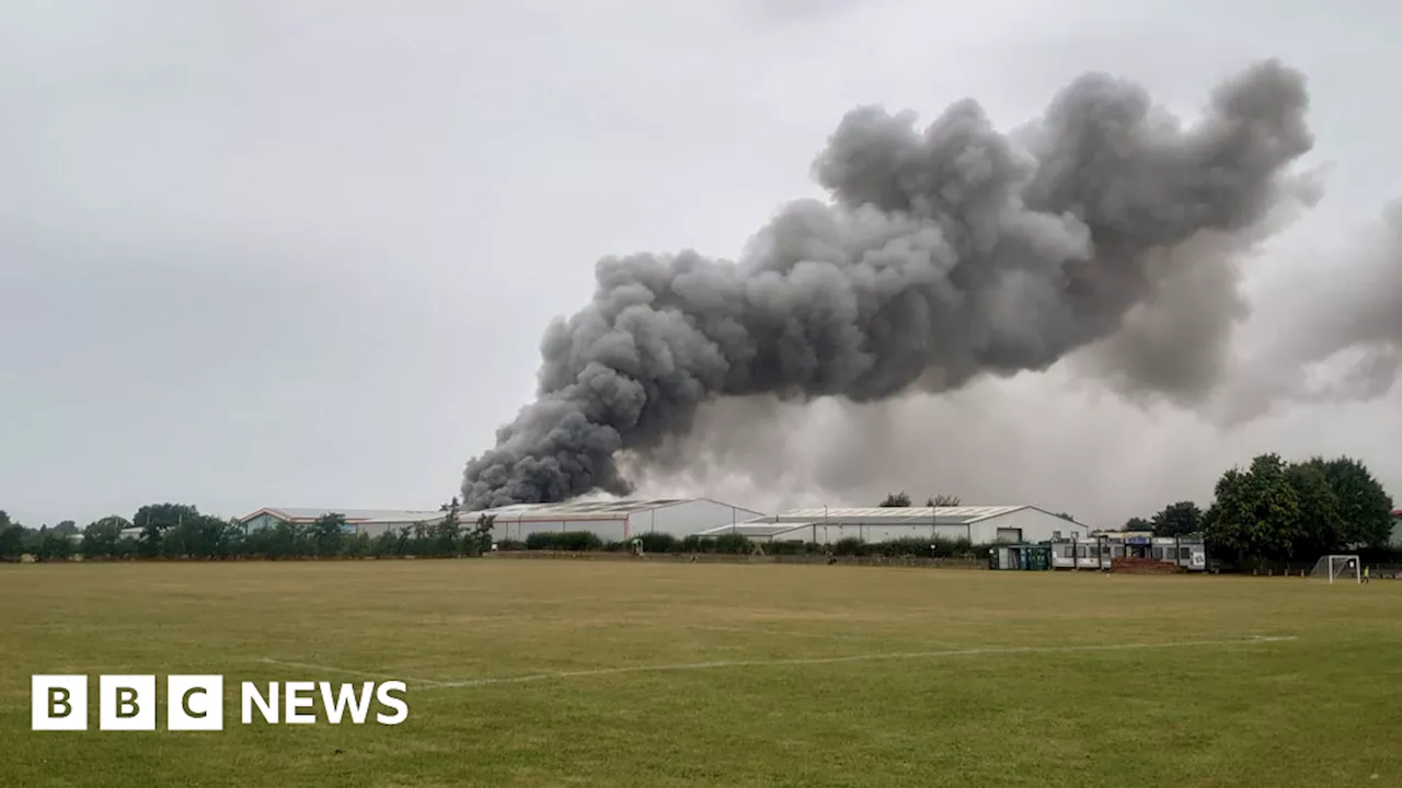 Factory fire causes rail disruption in Cambridgeshire and Norfolk