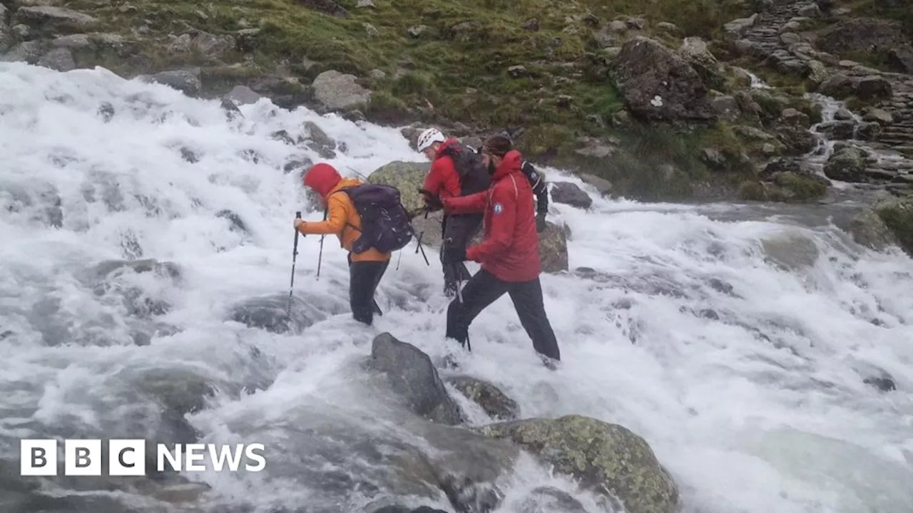 Mountain Rescue plea after saving walkers during Storm Lilian